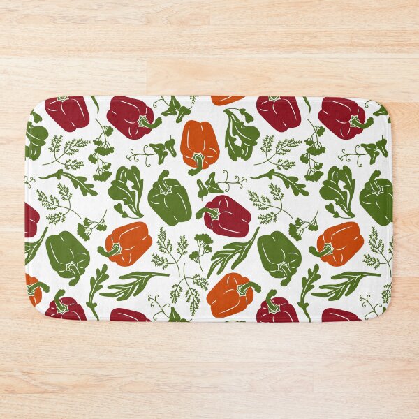Item preview, Bell Peppers Vegetable Pattern 14 designed and sold by NobleForte.