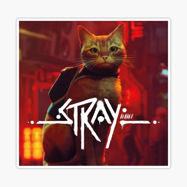 Stray Cat Game Sticker for Sale by Iandems