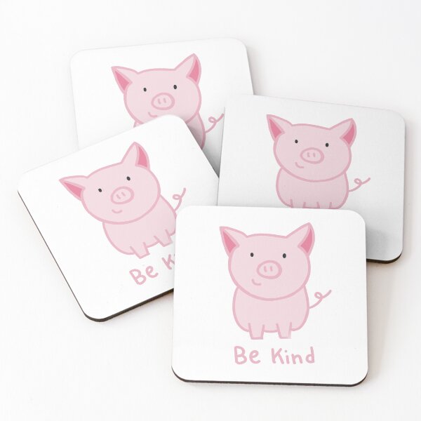 Item preview, Pig Be Kind designed and sold by AppleRainbow7.