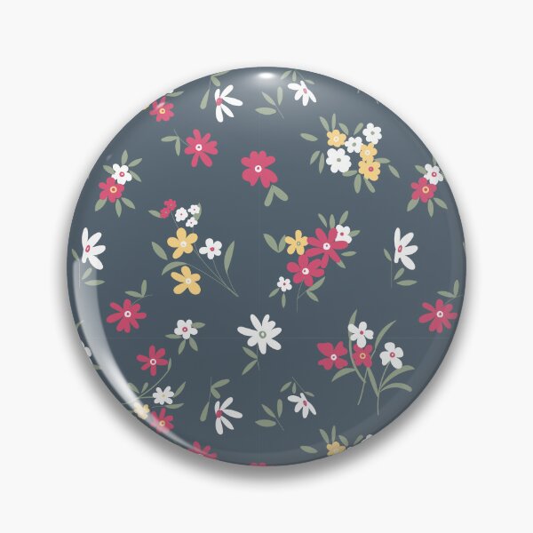 Item preview, Blue, Yellow, Pink, & White Ditsy Floral designed and sold by StudioPosies.