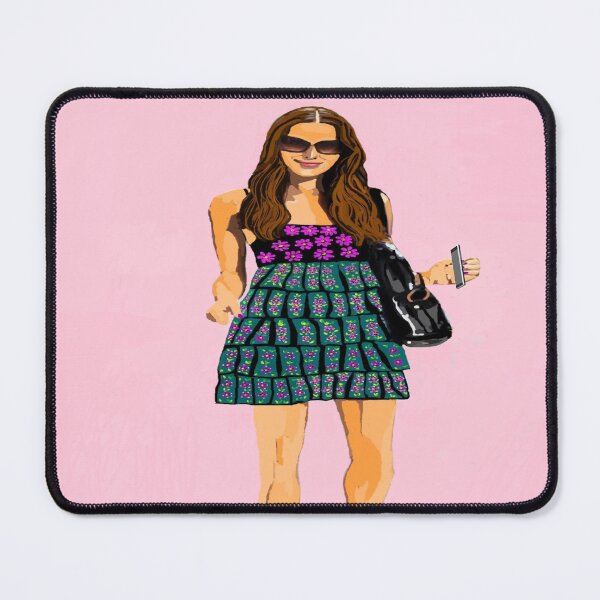 Item preview, Beautiful Eyeglass Wonder Looking Woman With Cellphone & Bag designed and sold by Dolieart.