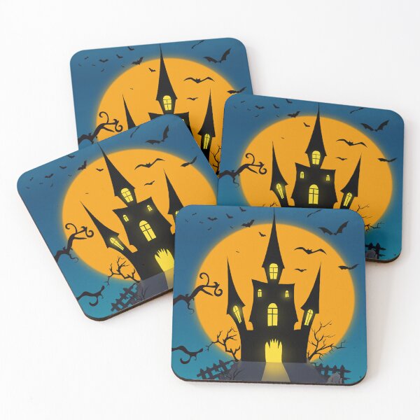 Item preview, halloween night horror designed and sold by leen12 Art Designs Prints.