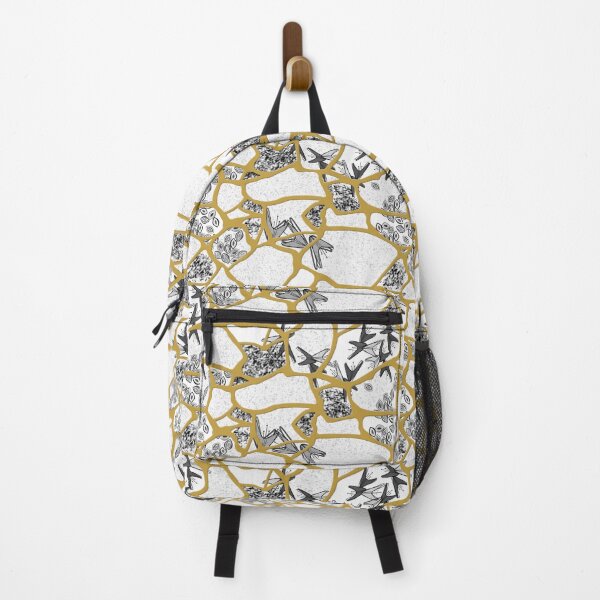 Item preview, Kintsugi - Gray on White designed and sold by bmfabricdesigns.