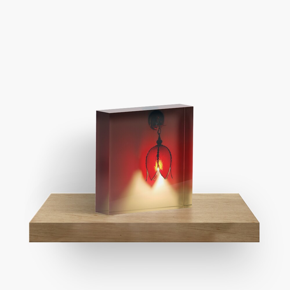 Lava Lamp Acrylic Block