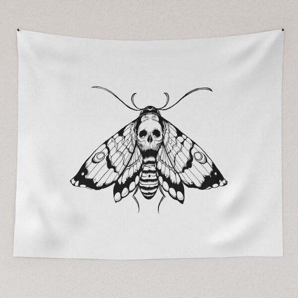 Item preview, Moth sticker designed and sold by BlackyWorld.