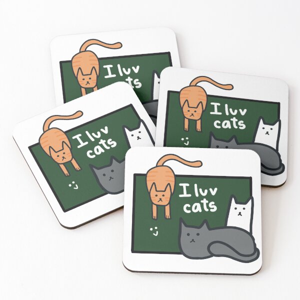 Item preview, I Love cats  designed and sold by AppleRainbow7.