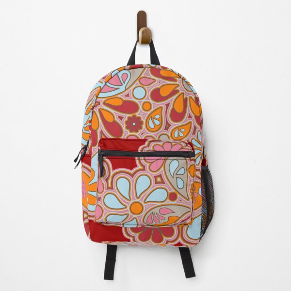 Item preview, Retro Paisley Flower Bohemian Hippie Art  designed and sold by Alondra.