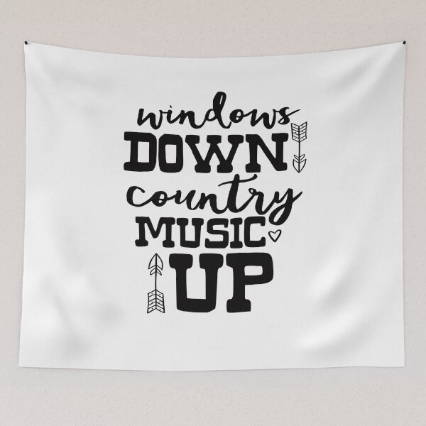 Item preview, Windows Down Country Music Up designed and sold by adametzb.