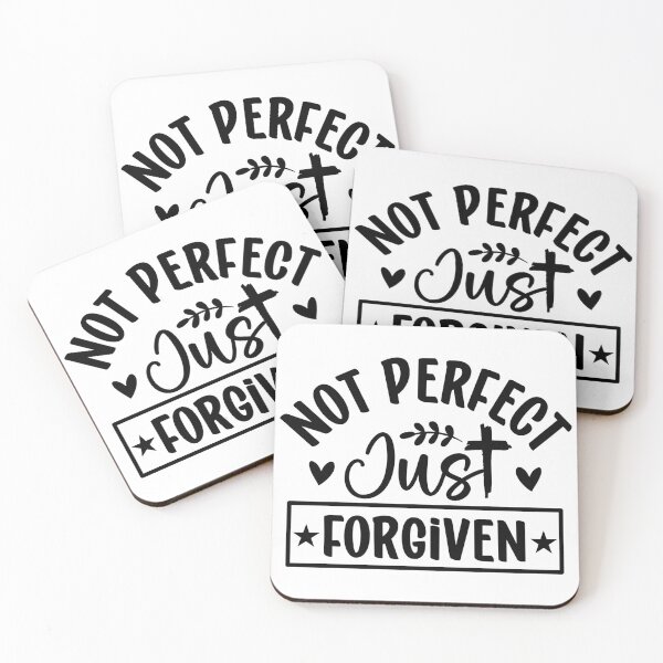 Item preview, Not Perfect Just Forgiven designed and sold by FallInLoveCo.
