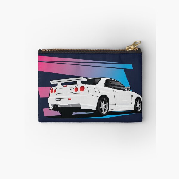 Item preview, Nissan GTR-34 Vector Art - Sunrise Lines designed and sold by JonasJunqueira.