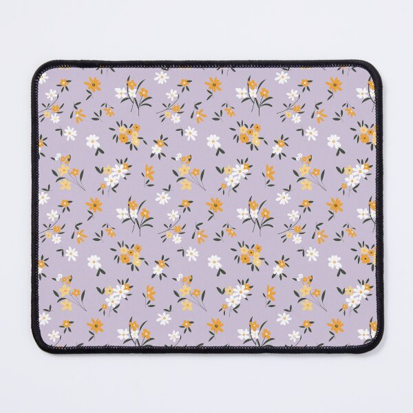 Item preview, Lavender Purple, Orange, and White Ditsy Floral designed and sold by StudioPosies.