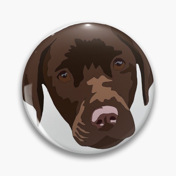 Item preview, Chocolate Labrador retriever puppy  designed and sold by LeahcarsArt.