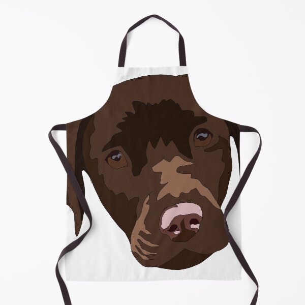 Item preview, Chocolate Labrador retriever puppy designed and sold by LeahcarsArt.