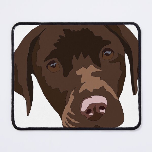 Item preview, Chocolate Labrador retriever puppy  designed and sold by LeahcarsArt.