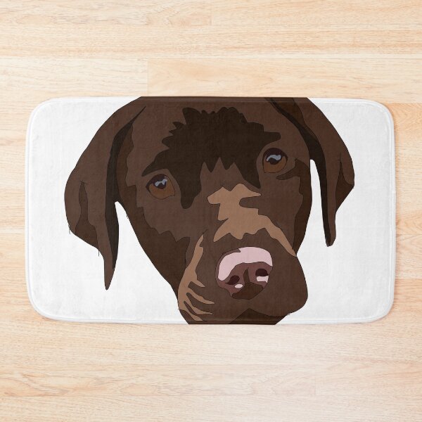 Item preview, Chocolate Labrador retriever puppy  designed and sold by LeahcarsArt.
