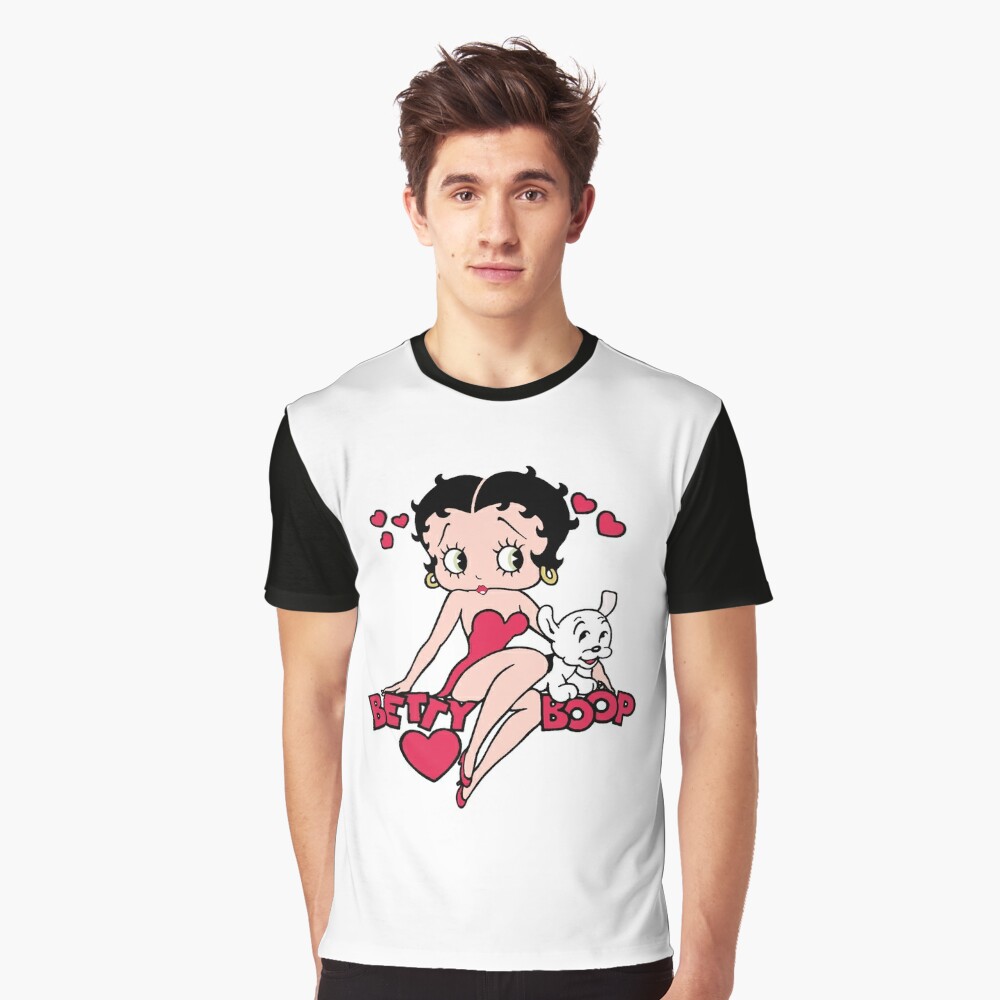 Makingitpersonaltoo Betty Boop Broncos Shirt, Ladies NFL Team Shirts, Customized Team Tee, Broncos Tshirt, Women Football Tshirts, Women Personalized Team Tee