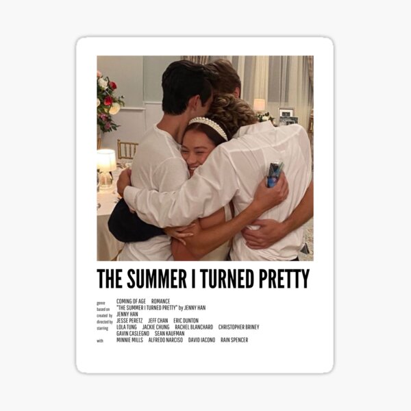 the summer i turned pretty poster Sticker