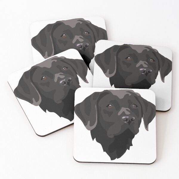 Item preview, Black lab  designed and sold by LeahcarsArt.