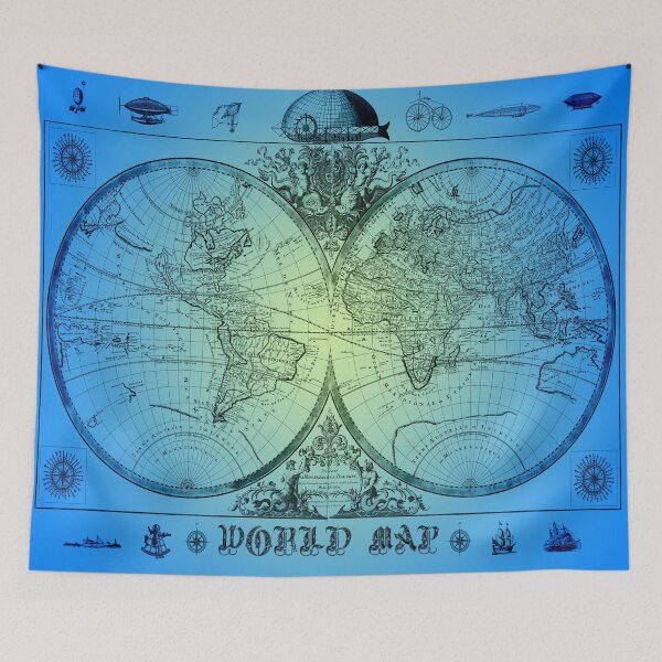Item preview, mapa del mundo designed and sold by BekimART.