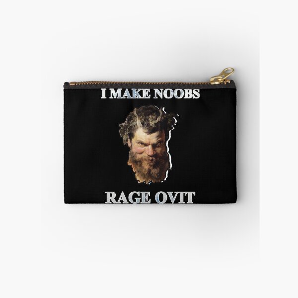 Item preview, I Make Noobs Rage Quit (Satyr Trollface) designed and sold by HiddenClassics.