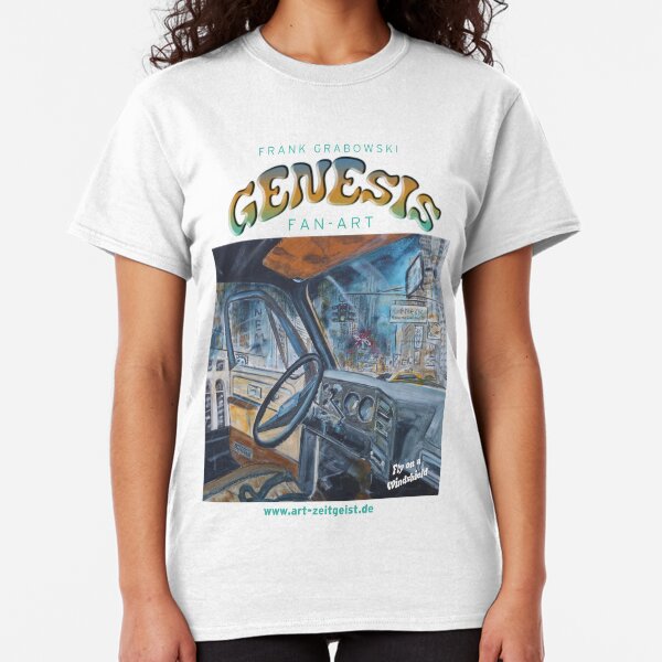 Genesis Fanart Fly on a Windshield from The Lamb Lies Down on Broadway by Frank Grabowski Classic T-Shirt