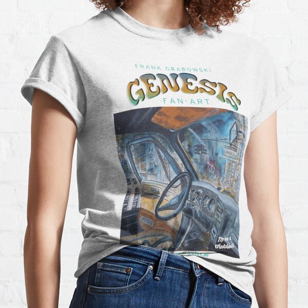 Genesis Fanart Fly on a Windshield from The Lamb Lies Down on Broadway by Frank Grabowski Classic T-Shirt