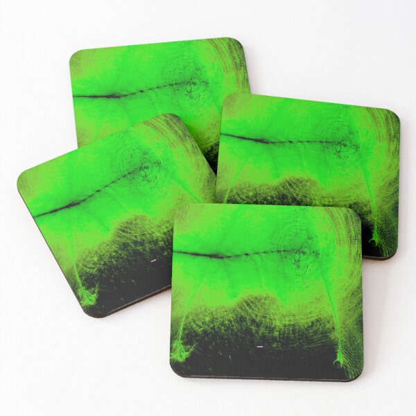 Item preview, Abstract Light Show in Greens - dePace' designed and sold by mrpropcake.
