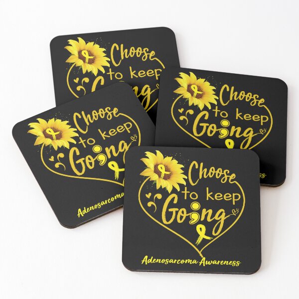 Item preview, Adenosarcoma Awareness Choose To Keep Going designed and sold by KirstybShop.