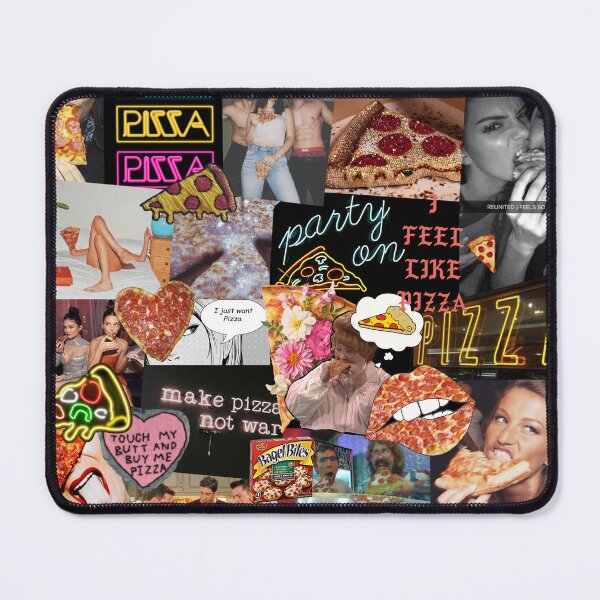 Item preview, pizza collage designed and sold by jwolfsondesigns.