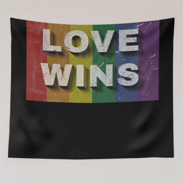 Item preview, Watercolor LGBT Love Wins designed and sold by AY-Store24.