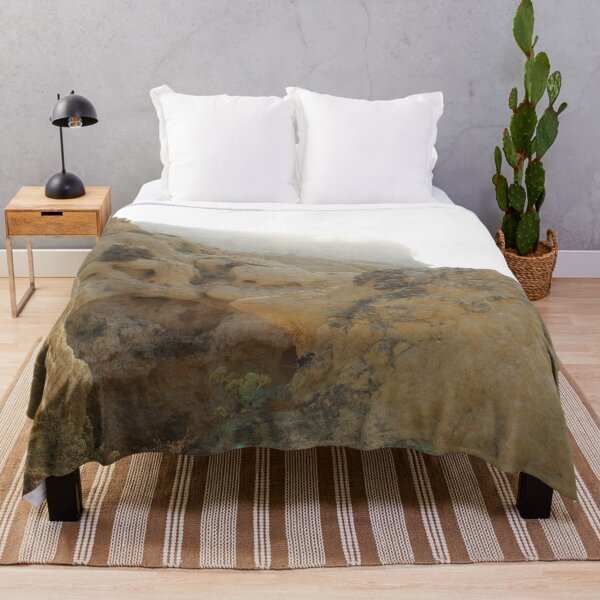 Item preview, Cliffs Misty Ocean Rock Landscape designed and sold by NelBo.