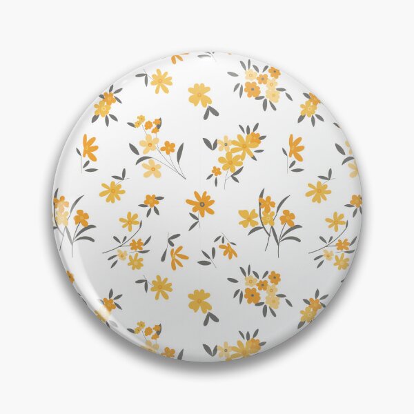 Item preview, Yellow Ditsy Floral designed and sold by StudioPosies.
