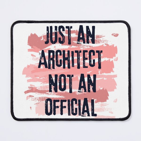 Item preview, Just an architect not an official designed and sold by marunstudio.
