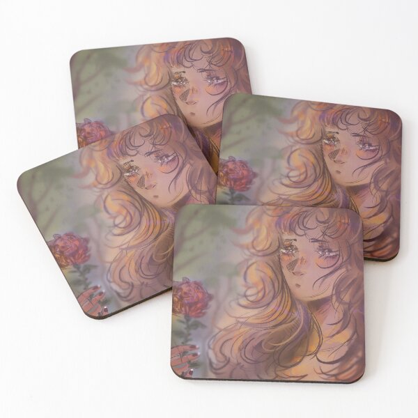 Item preview, Girl holding a rose designed and sold by Lemonade-Cat.