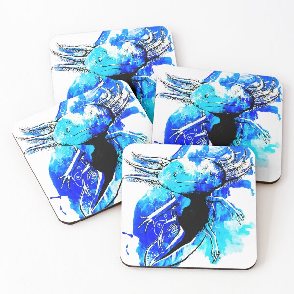 Item preview, Little Blue Axolotl designed and sold by Amanda Richmond.