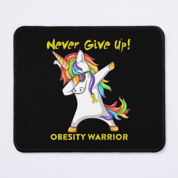 Item preview, Obesity Warrior - Never Give Up! - Support Obesity Warrior Gifts designed and sold by whlrcheryl.