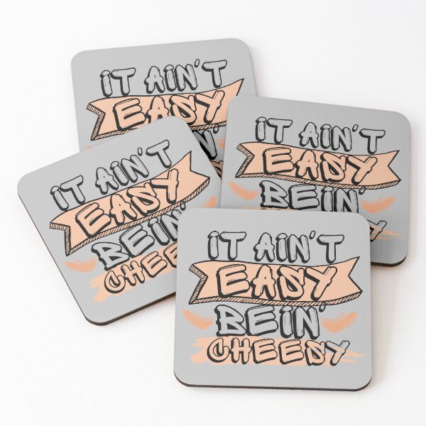 Item preview,  It ain't easy bein' cheesy easy graffiti letters designed and sold by humanright.