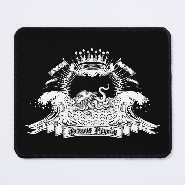 Item preview, Octopus Royalty (B/W) designed and sold by -TheGamingGeeks.