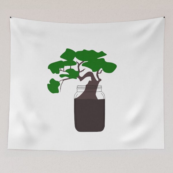 Item preview, Flowers In Mason Jar Pattern designed and sold by brendanre.