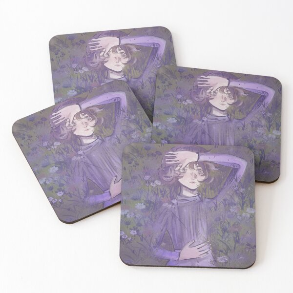 Item preview, A girl laying in grass with flowers designed and sold by Lemonade-Cat.