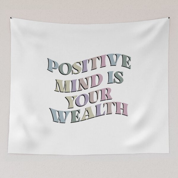 Item preview, Positive Mind Is Your Wealth designed and sold by FallInLoveCo.