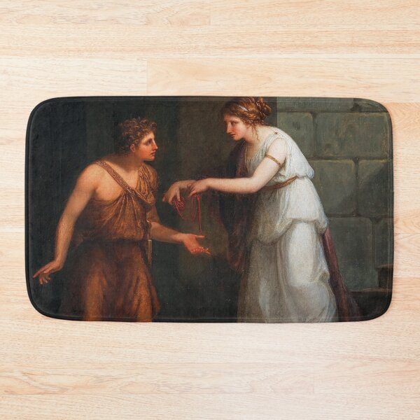 Item preview, Theseus and Ariadne | Angelika Kauffmann | 1782 Greek Mythology Art designed and sold by CJET.