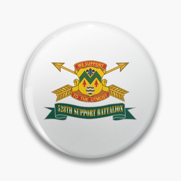 Item preview, Army - 528th Support Battalion w SF Br - Ribbon X 300 designed and sold by Military Insignia Products.