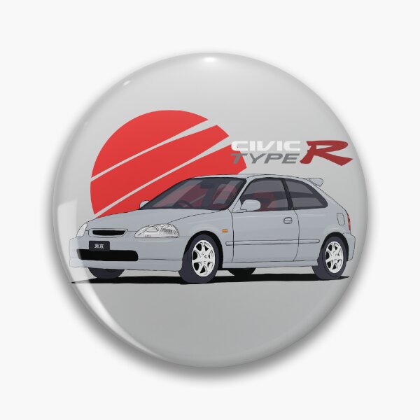 Item preview, Civic EK9 Type R - Vogue Silver Metallic NH-583M designed and sold by JonasJunqueira.