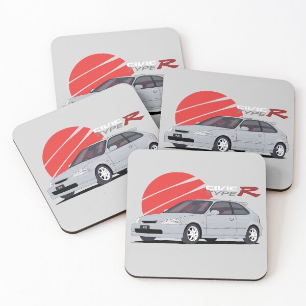 Item preview, Civic EK9 Type R - Vogue Silver Metallic NH-583M designed and sold by JonasJunqueira.