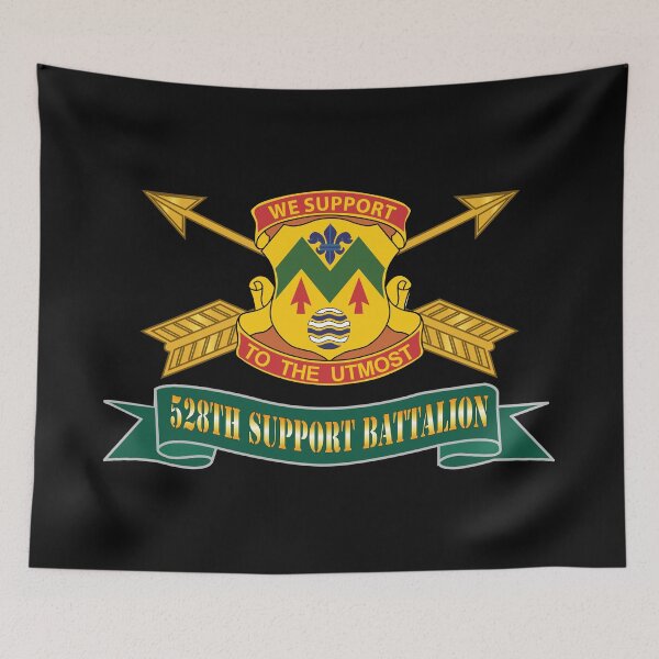 Item preview, Army - 528th Support Battalion w SF Br - Ribbon X 300 designed and sold by Military Insignia Products.