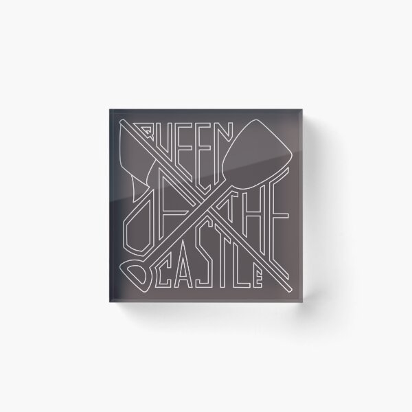 Item preview, Queen of the Castle Shovel and Flag - Dark designed and sold by Little Lamb's Lore.