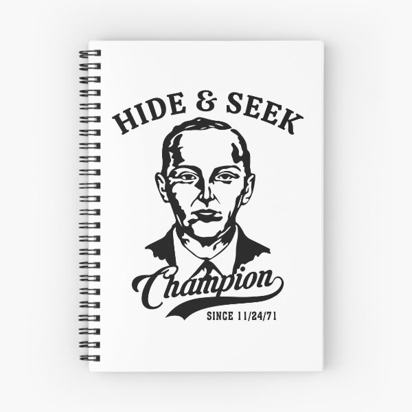 Item preview, D B Cooper Hide and Seek Champion Since 11-24-71 designed and sold by Tatus Brinal.