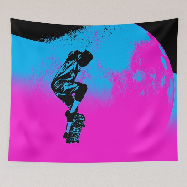 Item preview, Moon Jumping - Skateboarder designed and sold by NaturePrints.