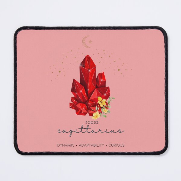 Item preview, Sagittarius Topaz Zodiac Gemstone Bath Mat designed and sold by MagicWolfStar.